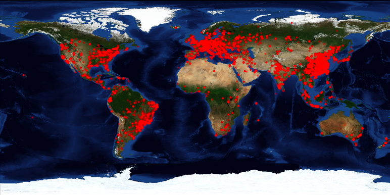 python 地图